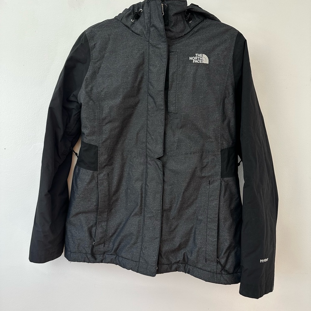 The North Face Charcoal and Black Outdoor Jacket